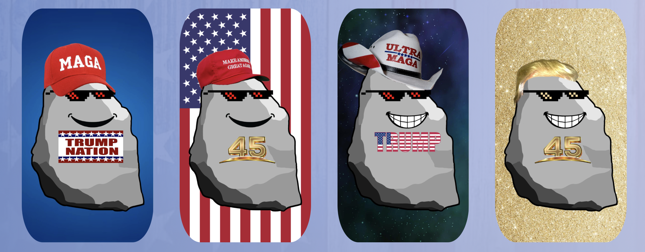 Trump Rocks NFT Collection
